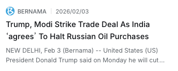 U.S.-India Agreement Reshapes the Trade Map: The "Certainty" Dividend and New Digital Direction for International Logistics