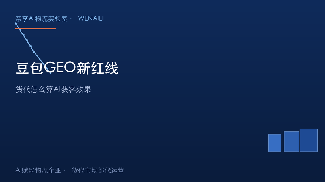 豆包不收广告费，GEO却变了天：货代怎么算AI获客效果